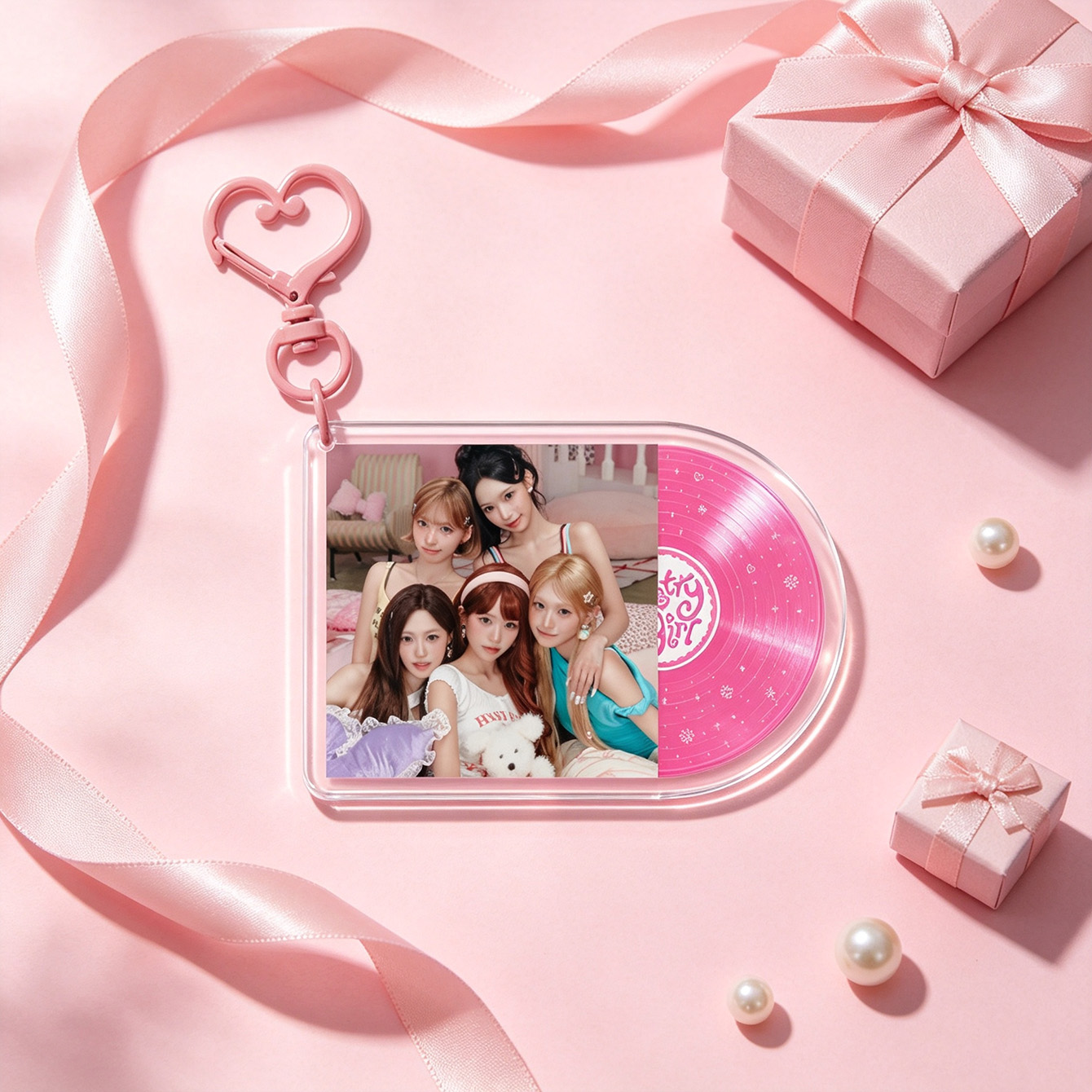 Rescene Keychain，Pretty Girl K - Anime Girl Merchandise recension och pris