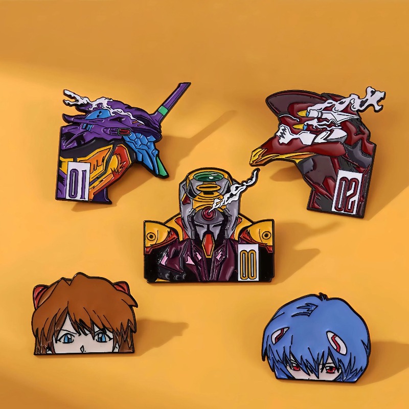Neon Genesis Metal Brooch Ayan - Evangelion Anime Merchandise recension och pris