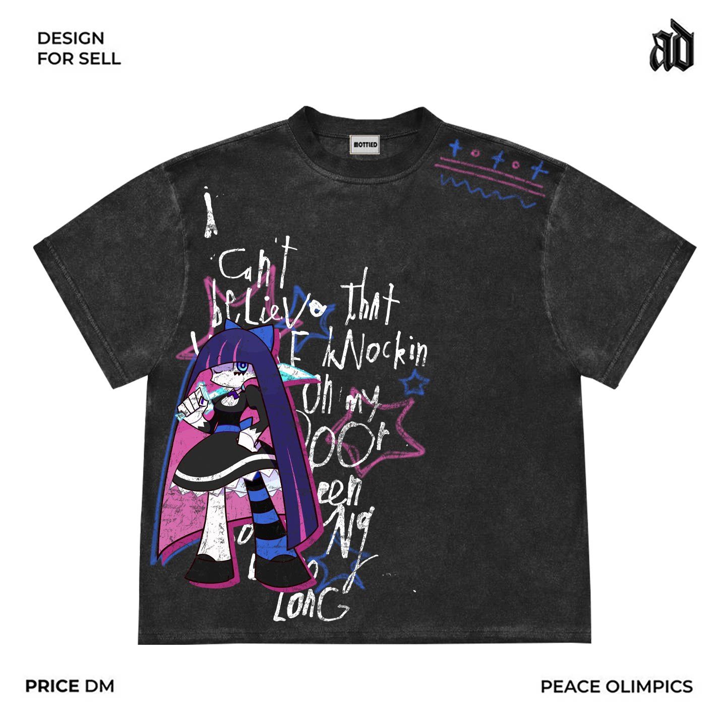 New ‌‌Panty & Stocking with Ga - Anime Merchandise Clothes recension och pris