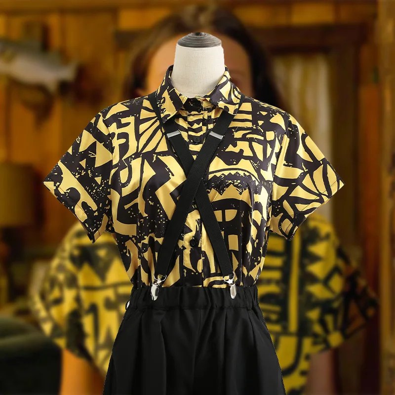 Eleven Yellow Shirt Belts Cosp - Anime Merchandise Clothes recension och pris