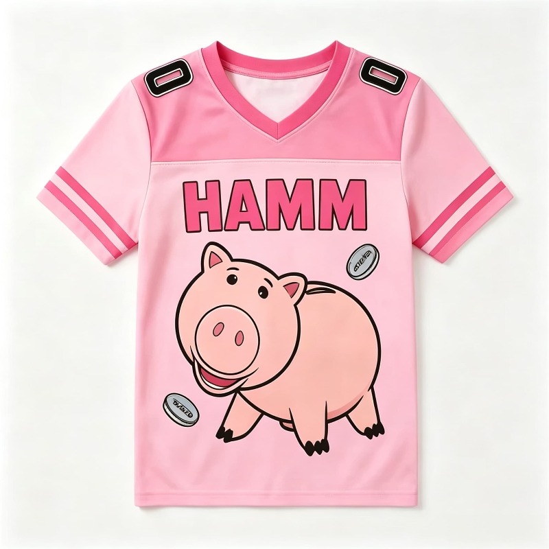Kids Rex Football Jersey T‑Shi - Anime Girl Merchandise recension och pris