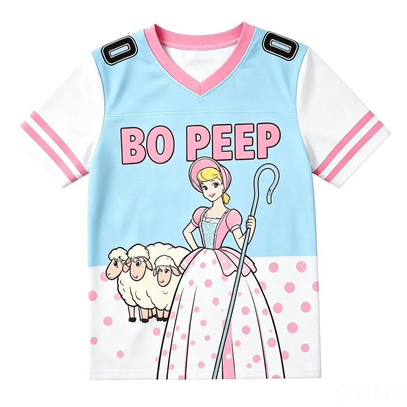 Kids Rex Football Jersey T‑Shi - Anime Girl Merchandise recension och pris